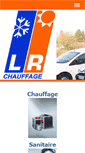 Mobile Screenshot of lrchauffage.com